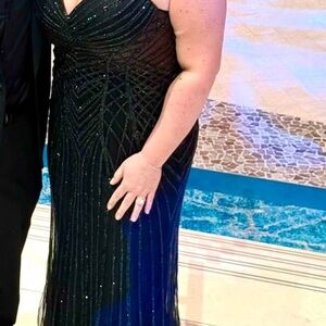 Cinderella Black Maxi Dress